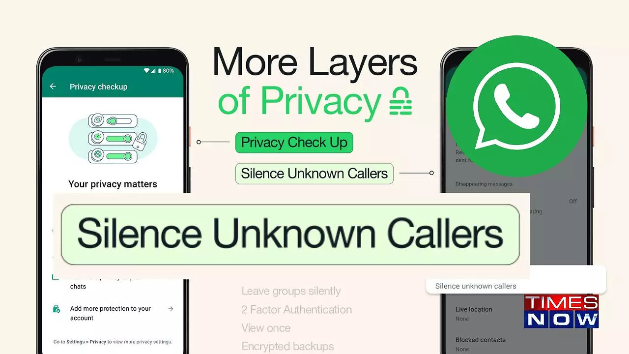 WhatsApp Launches Privacy Checkup!: Now You Can Silence Unknown Callers | How to? - Vimarsana News