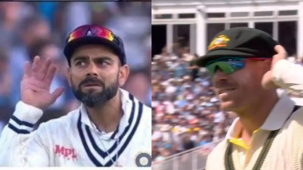 David Warner  vs Virat Kohli