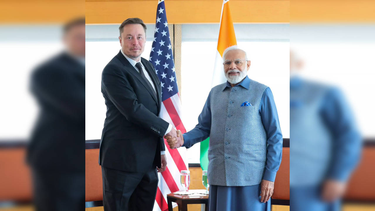 PM Modi elon musk meeting