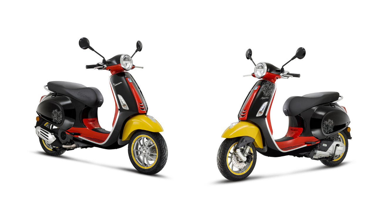 Vespa and Disney Unveil the Disney Mickey Mouse Edition: A Timeless Collaboration Celebrating Disney's 100th Anniversary