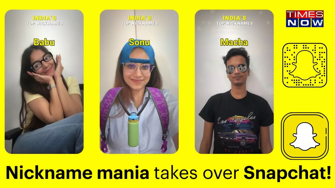 Snapchat Study Reveals: 96% of Indians Possess Nicknames, Sonu and Babu Top the List! - Vimarsana News