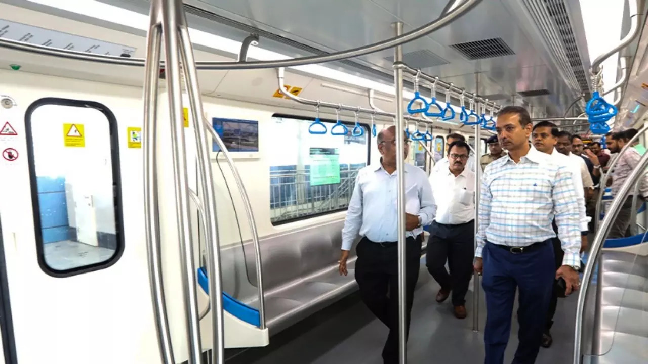 Line 1 of Navi Mumbai Metro Gets CMRS Certificate