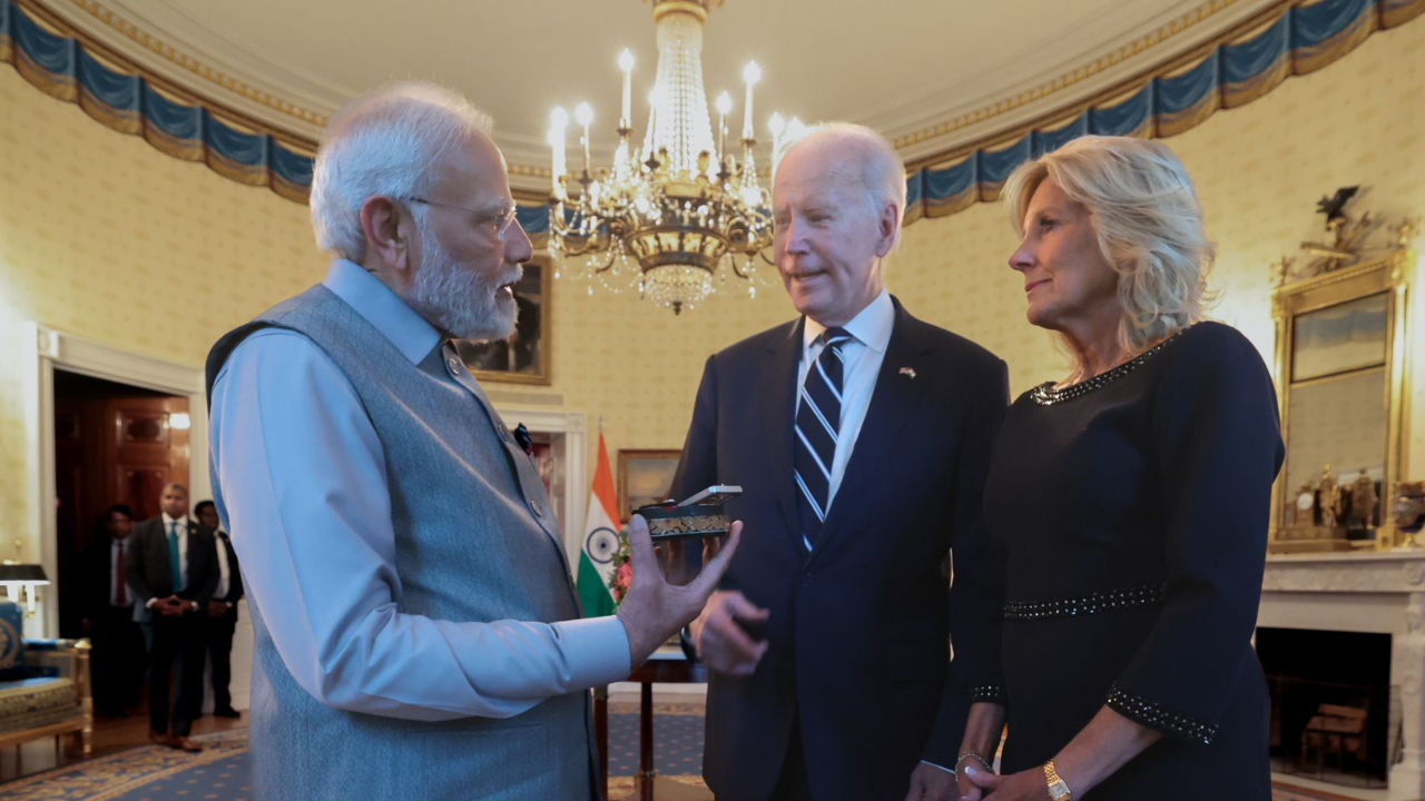 joe biden's gifts PM Modi