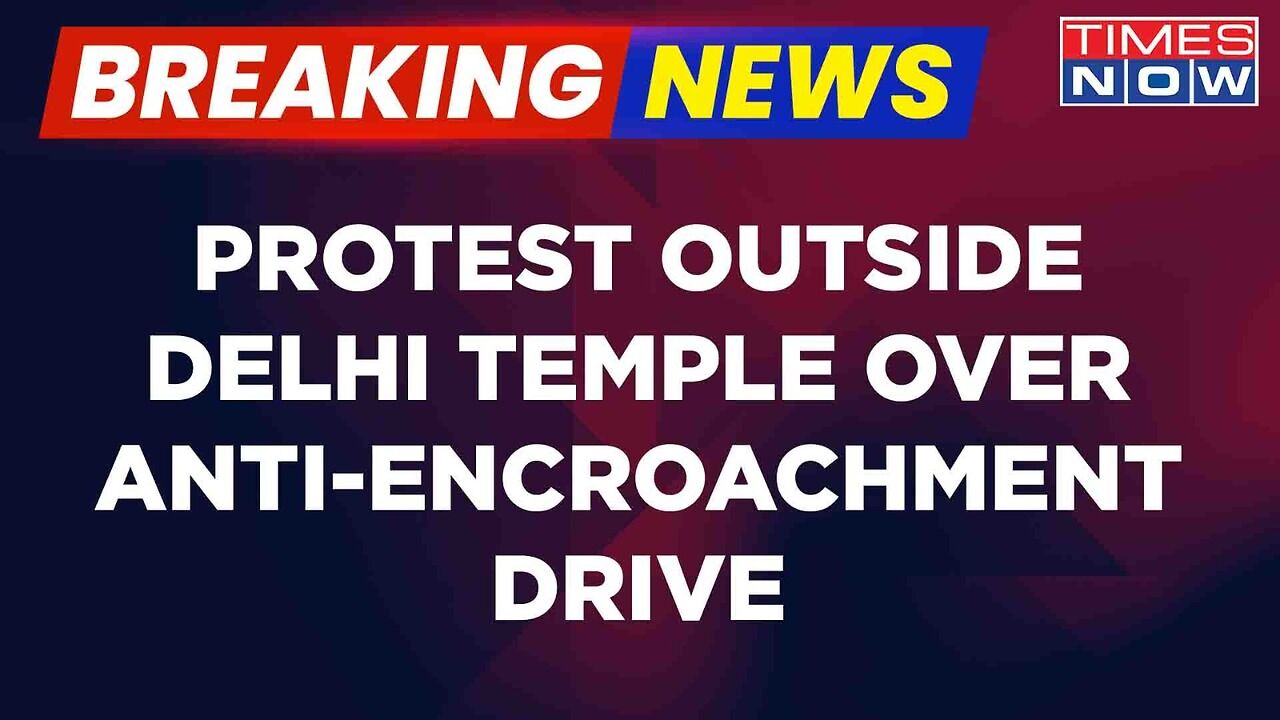 Breaking News: Devotees Protest Over Delhi Sarkar's Crackdown On ...