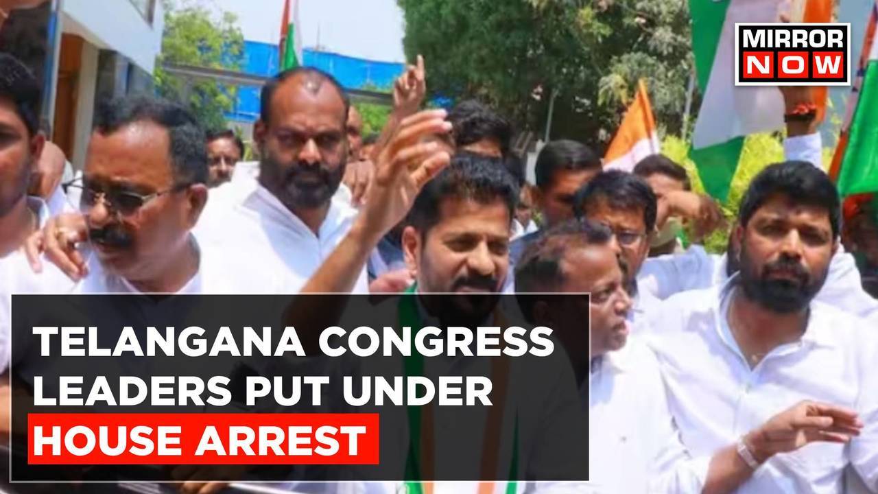 BRS+leaders+placed+under+house+arrest-Telangana+Today