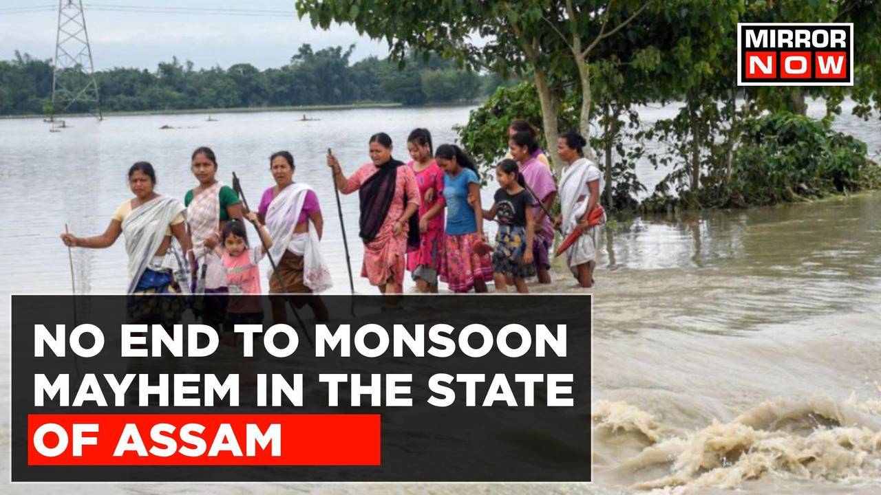 Floods Wreak Havoc In Assam Rivers Above Danger Level Hundreds Of Villages Submerged Top 3874