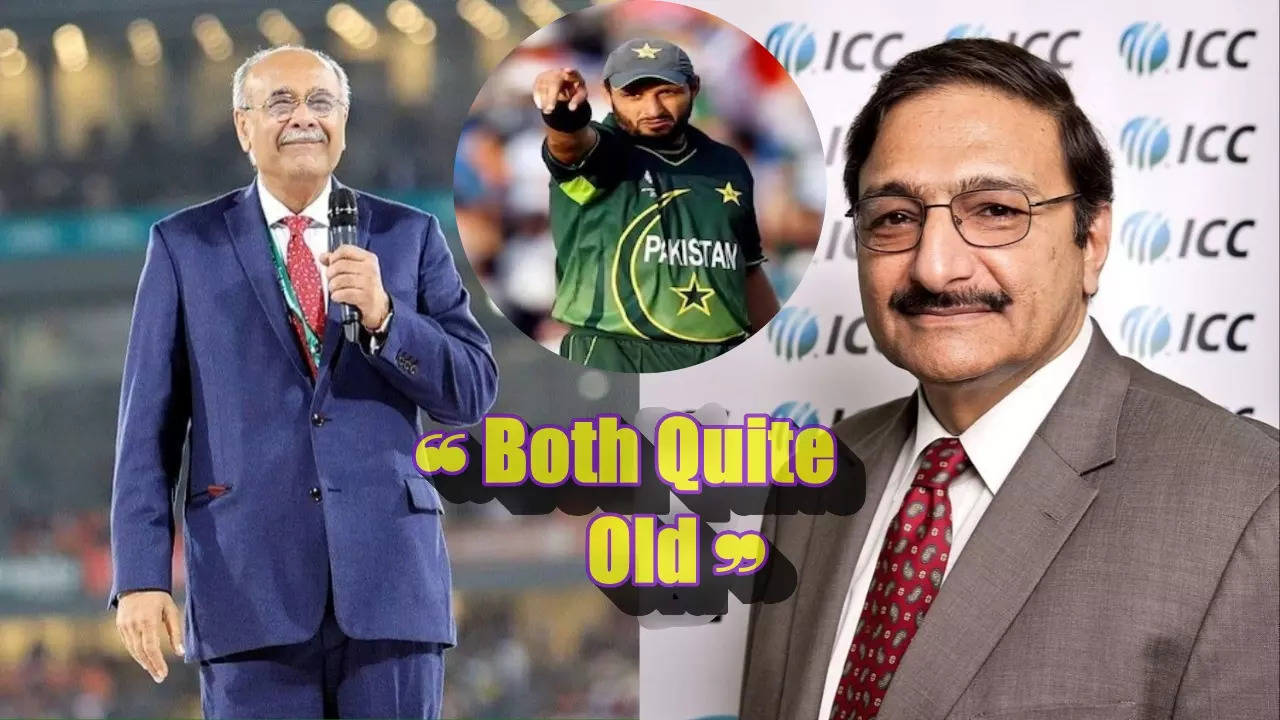 Shahid Afridi's Fiery Take On 'Senior Citizens' Najam Sethi & Zaka Ashraf As PCB Chief