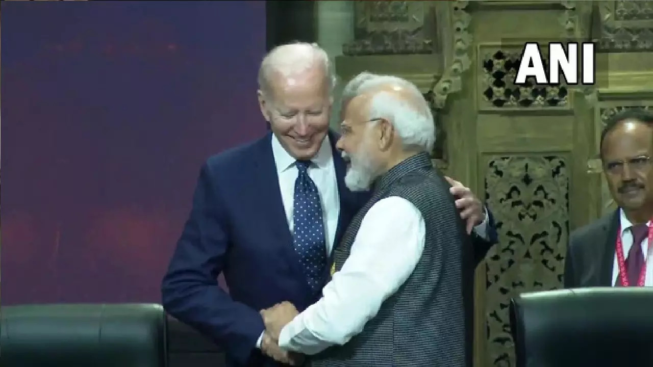 modi biden  ani