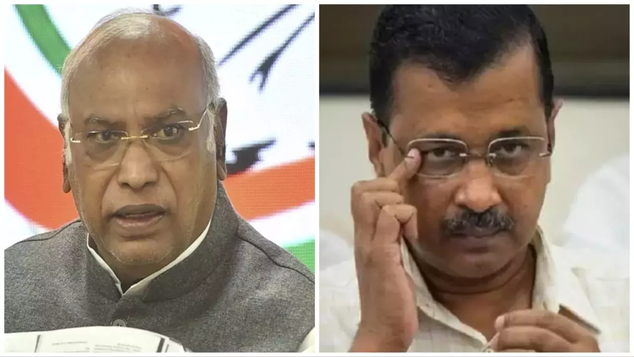 Kharge-Kejriwal