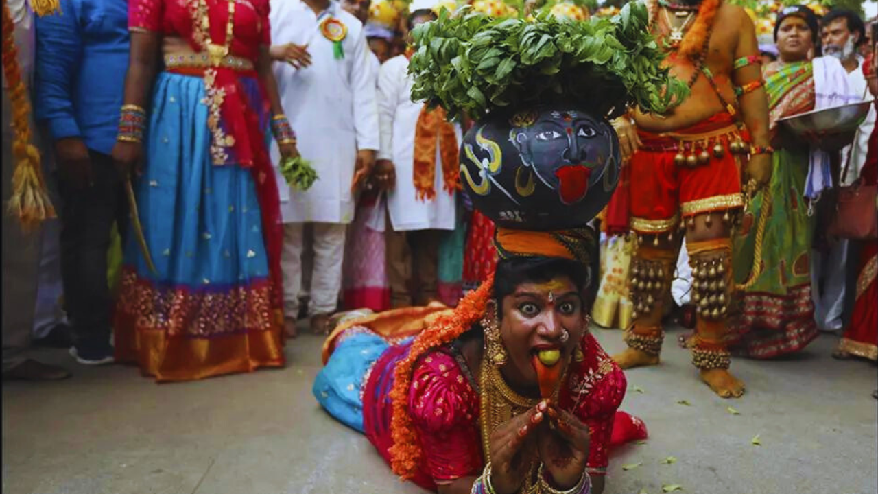 From last year's Bonalu festival.