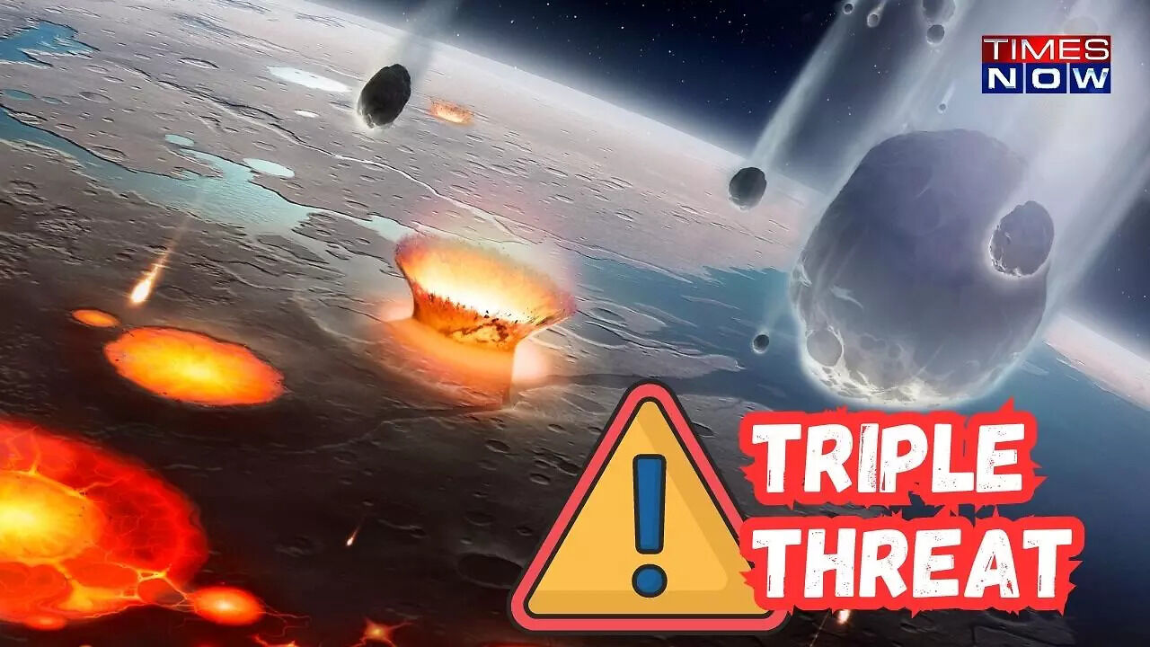 Triple Threat Today: Three Asteroids Race Past Earth in a Single Spectacular Day! - Vimarsana News