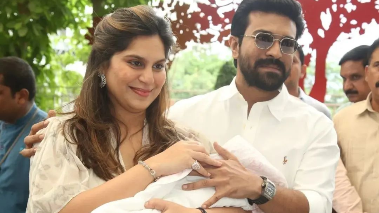 Who does Ram Charan's daughter take after?