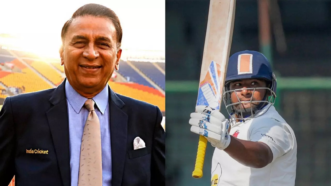 Sunil Gavaskar slams selectors for ignoring Sarfaraz Khan.