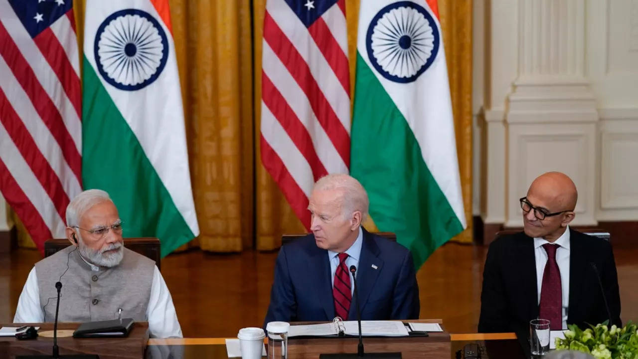 PM Modi and Biden - AP