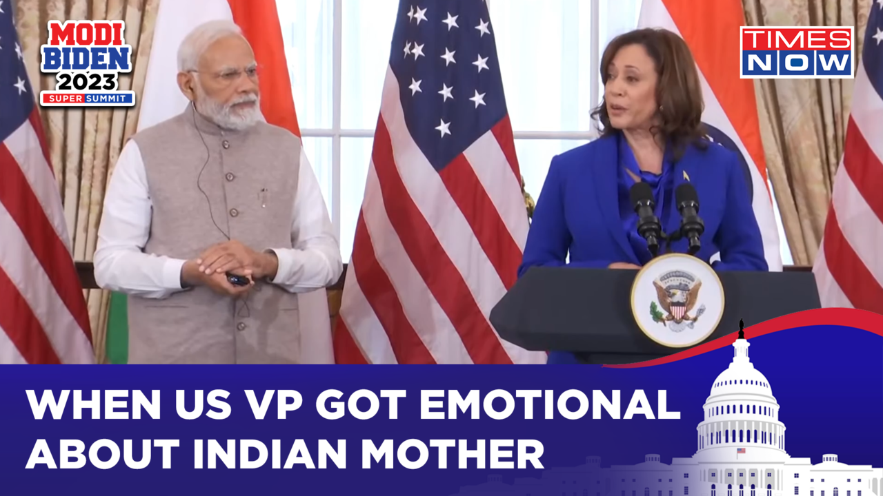 When US VP Kamala Harris Got Emotional About Her 'Indian Mother, Roots ...