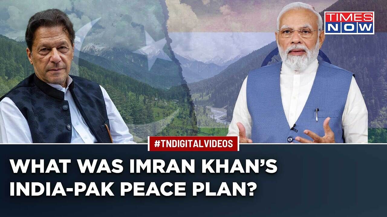 Former Pakistan PM Imran Khan Reveals ‘Peace With India’ Plan With ...