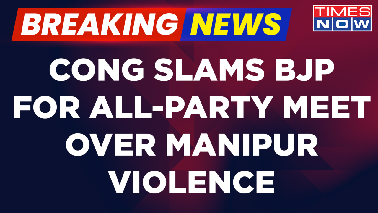 Breaking News Hm Amit Shah To Chair All Party Meeting Over Manipur