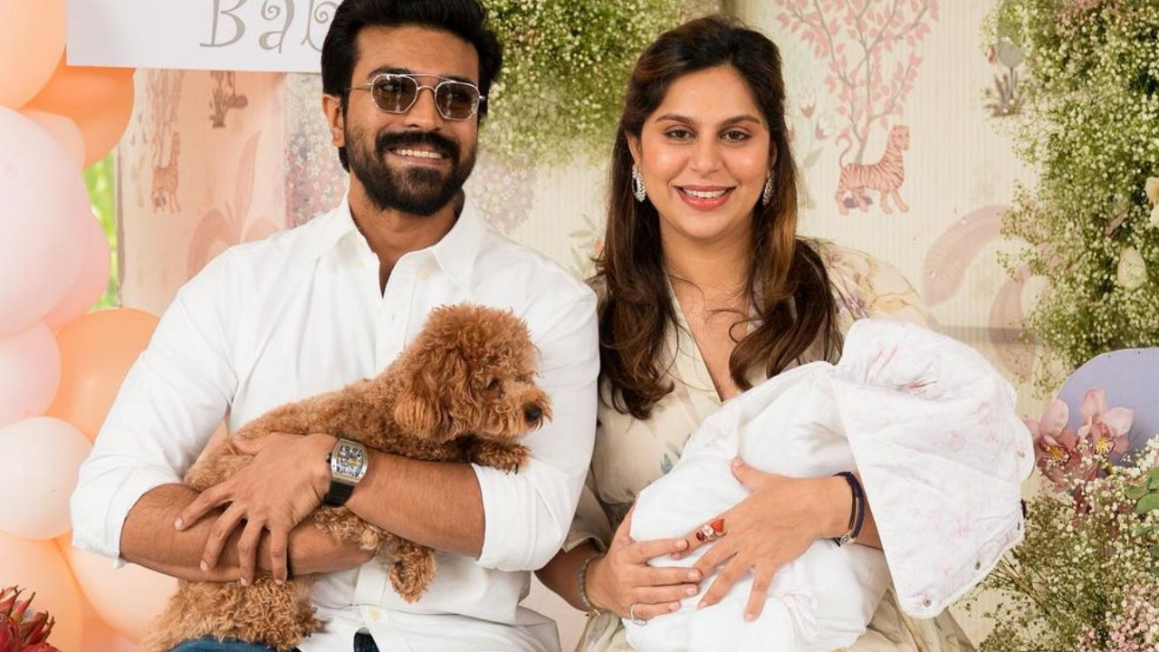 Ram Charan's Wife Upasana Konidela Shares FIRST PIC With Baby Girl