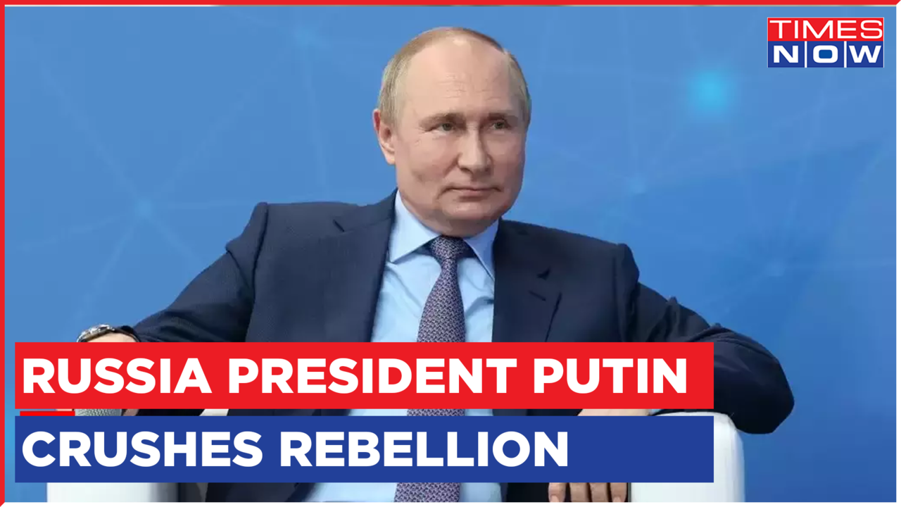 Russia President Putin Crushes Rebellion, Wagner Buss Calls Of 'Revolt ...