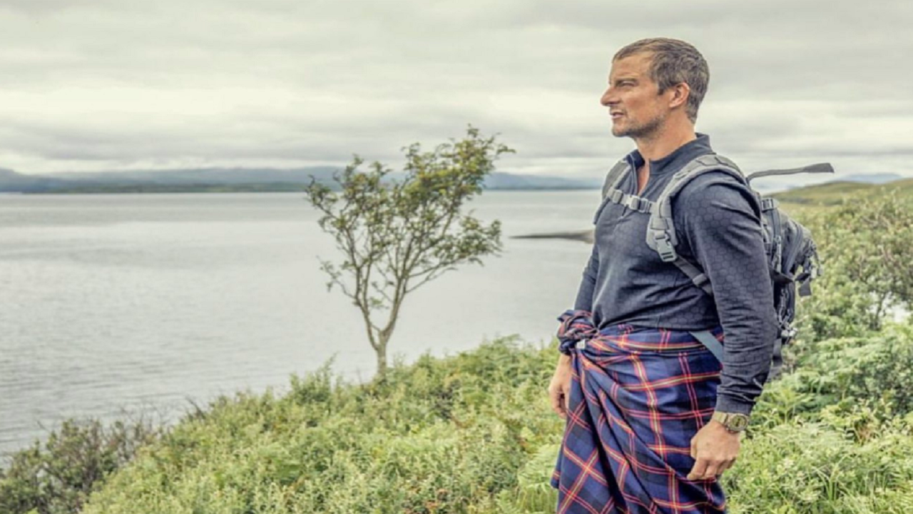 Bear Grylls Tweets Picture Wearing 'Lungi'