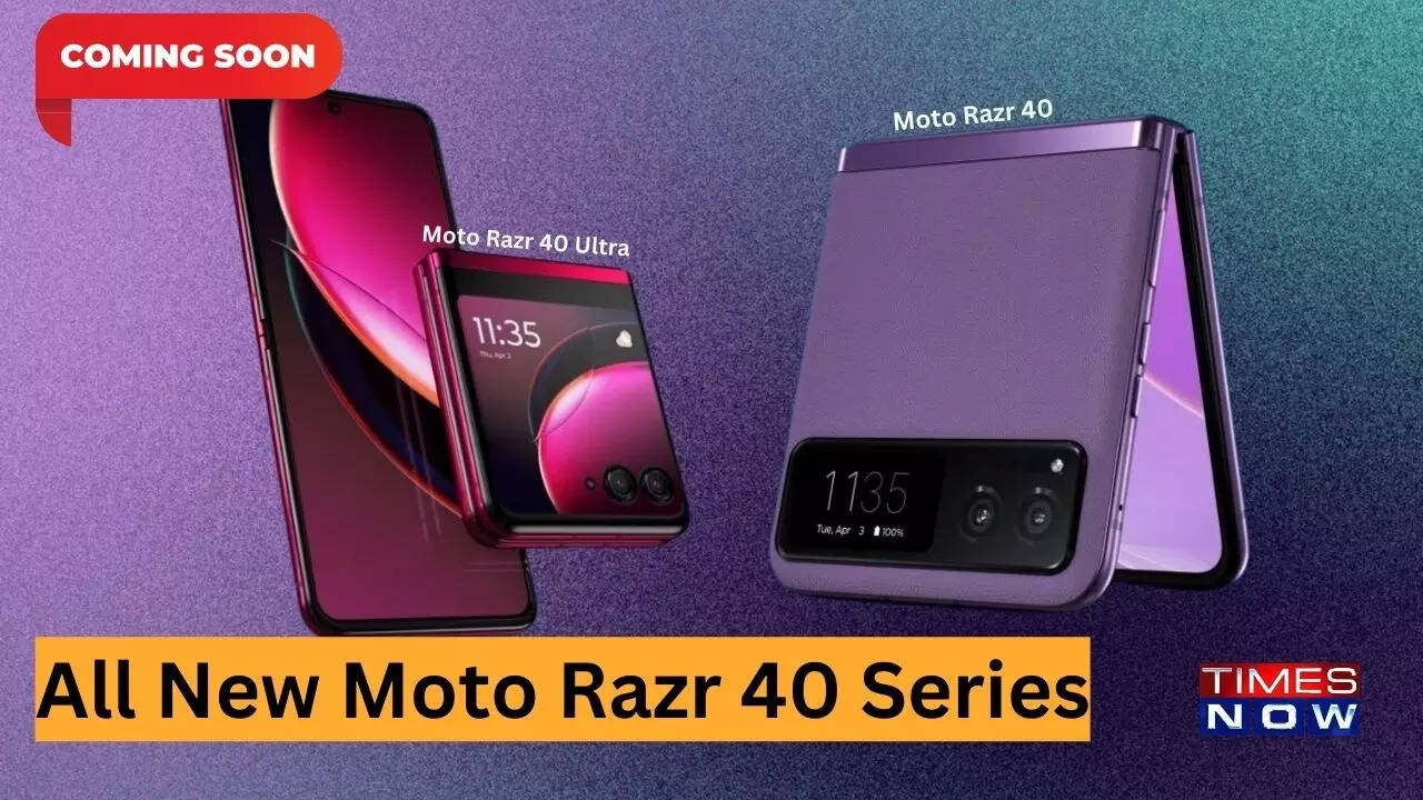 World's Slimmest Flip Phone - Motorola Razr 40 & Motorola Razr 40 Ultra To Challenge Samsung Galaxy Z Flip 4 - Vimarsana News