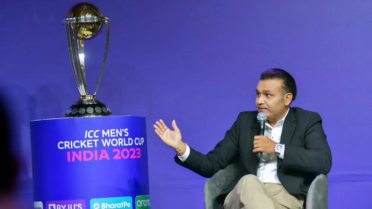 Virender Sehwag Picks Four Semi-finalists For ICC World Cup 2023