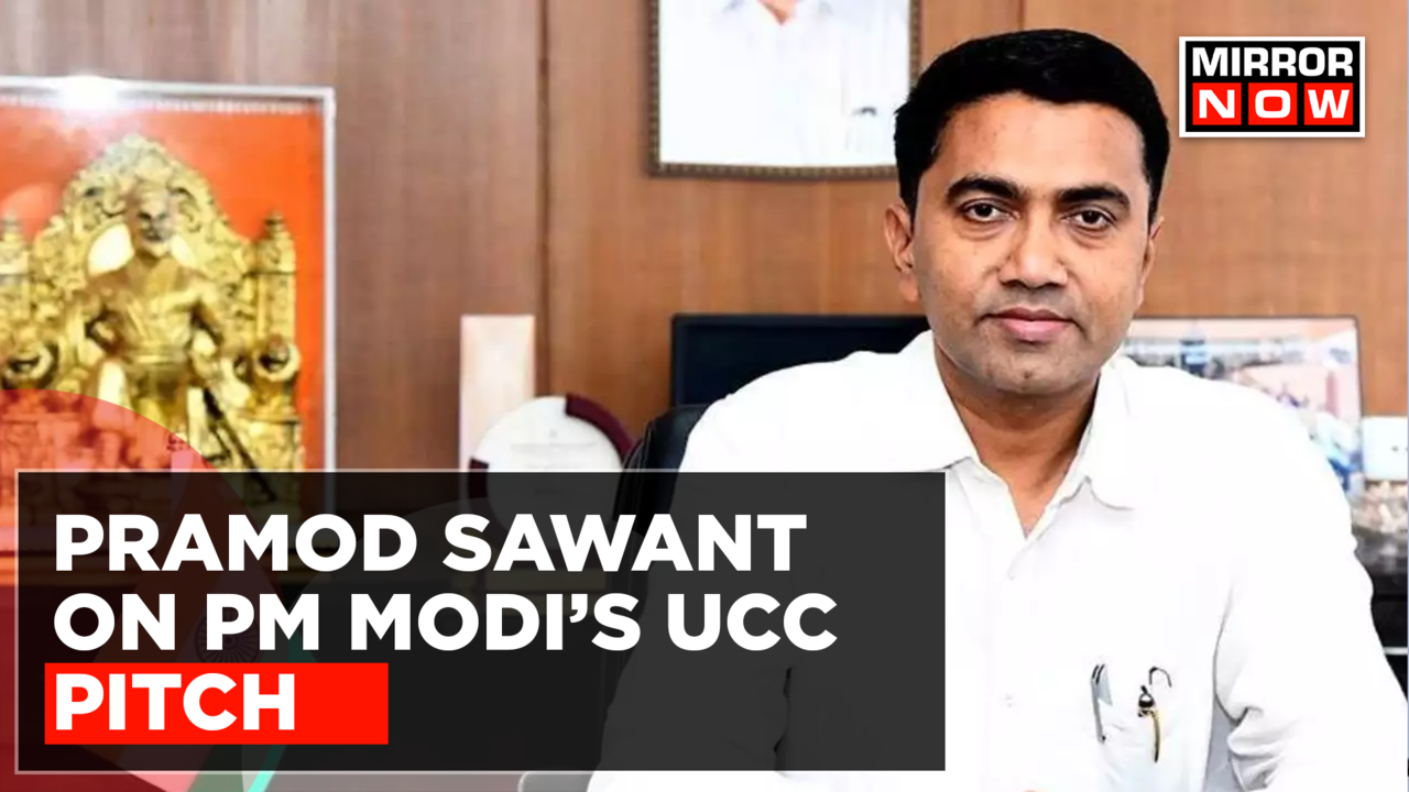 Proud That Ucc Exists In Goa Says Goa Cm Pramod Sawant In An Exclusive Interview With Nikunj 