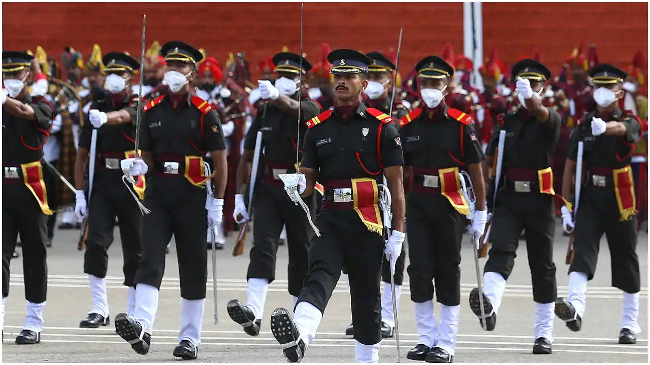 Indian Army Soldiers Gear Up For Bastille Day Parade (File Photo)