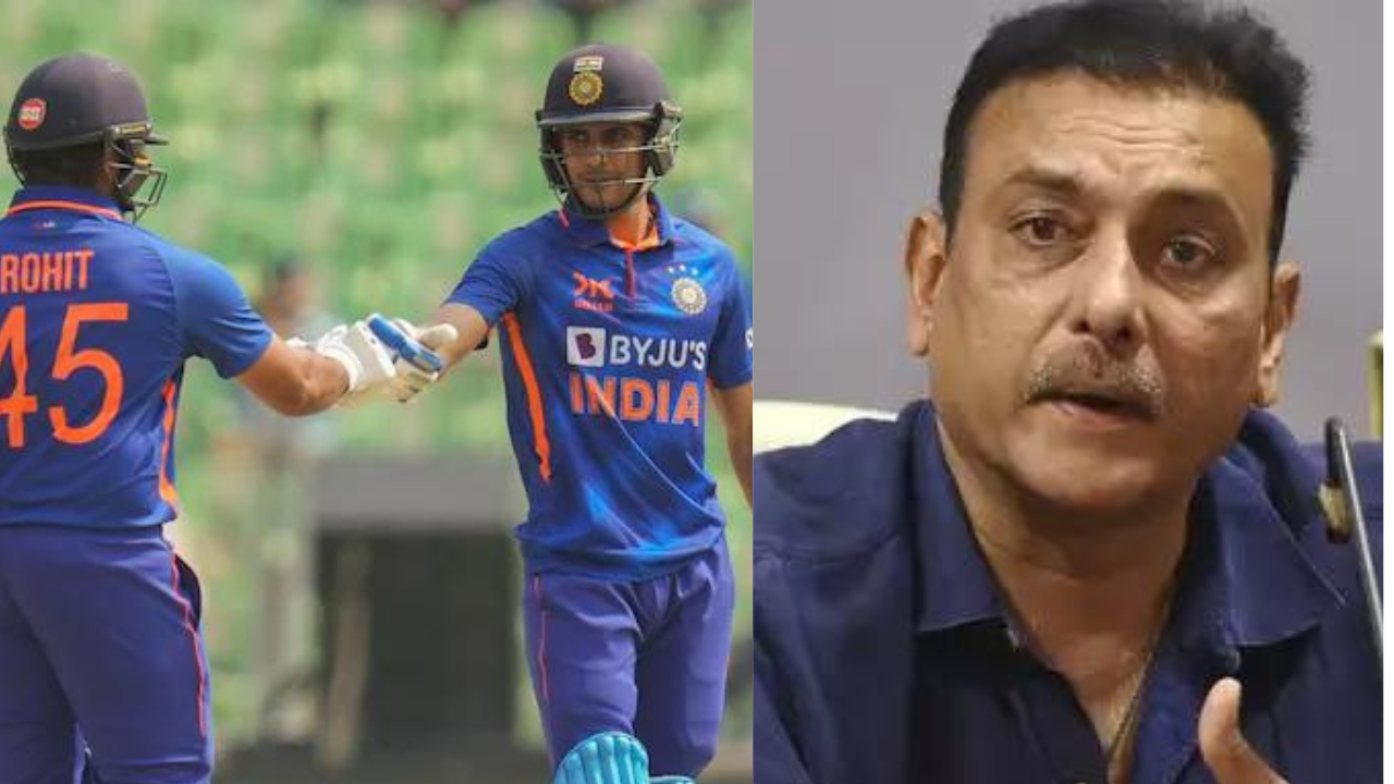 Rohit Sharma & Shubman Gill, Ravi Shastri