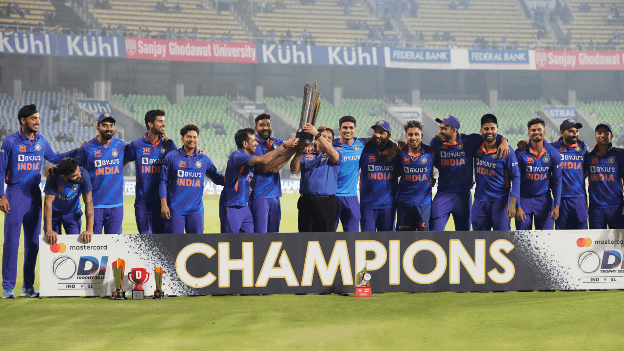 India Sri Lanka ODI trophy AP (2)