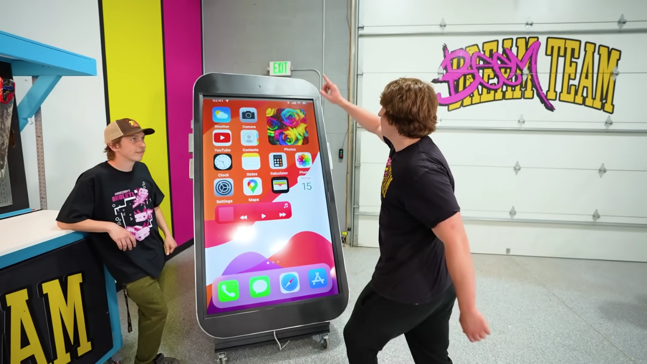 8-foot iPhone