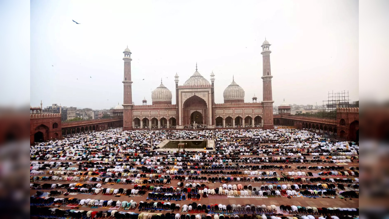 Jama Masjid prayers