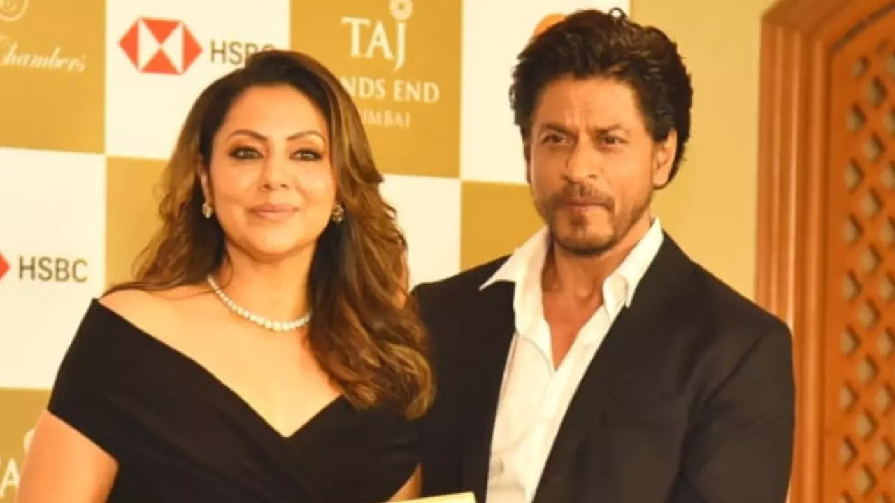 Shah Rukh Khan and Gauri Khan