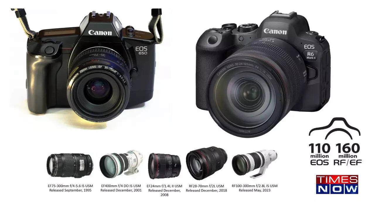 Canon Hits Major Milestones Over 110 Million EOS Cameras and 160