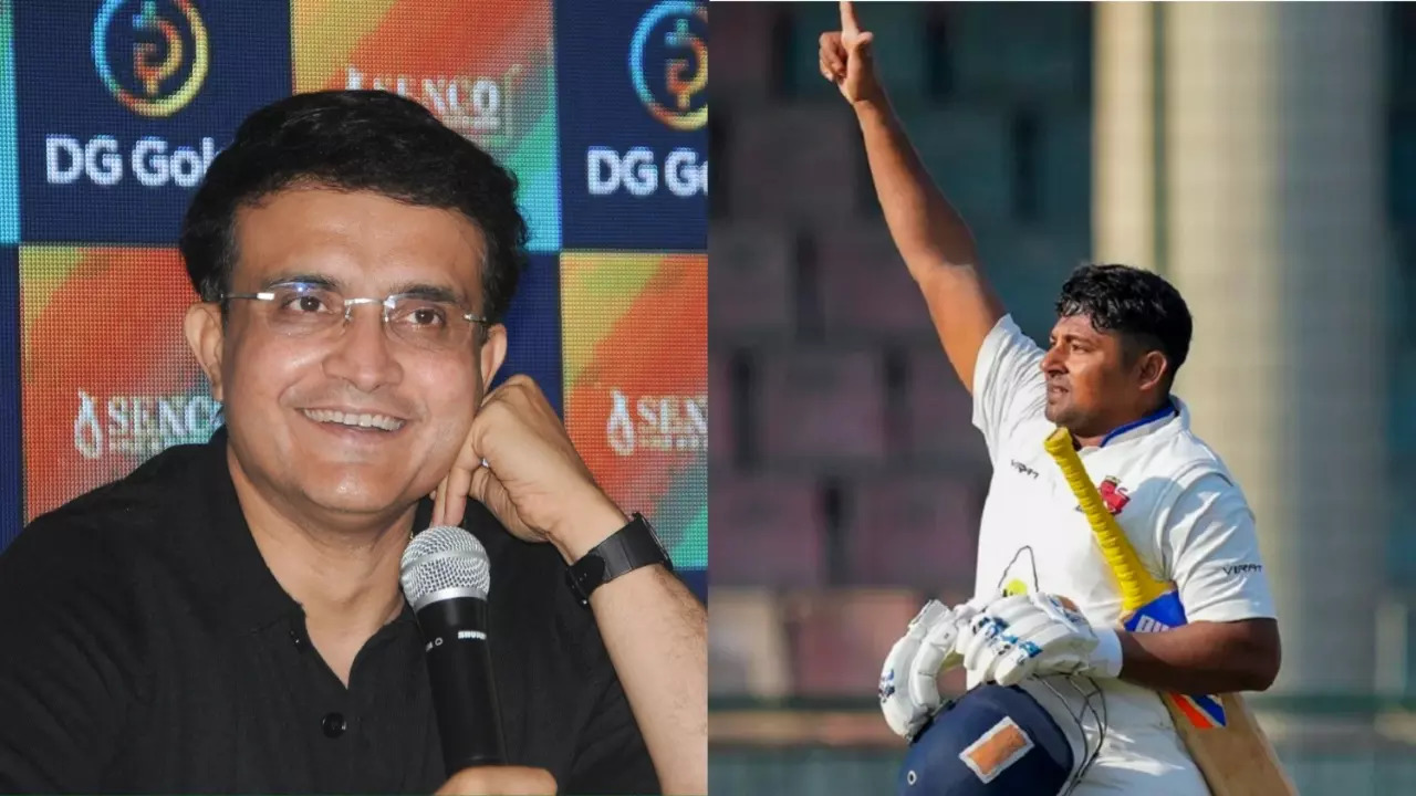 If You Don't Play Him..How Do You Know? Sourav Ganguly Slams Selectors For Overlooking Sarfaraz Khan In WI Test Squad