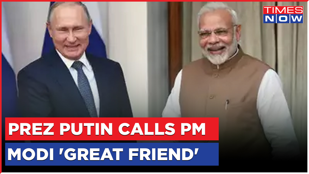 Russian Prez Putin Hails Pm Modi And Make In India Calls Pm Modi