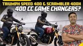 Bajaj-Triumph Speed 400 Scrambler 400 X unveiled - Design Specs  Features