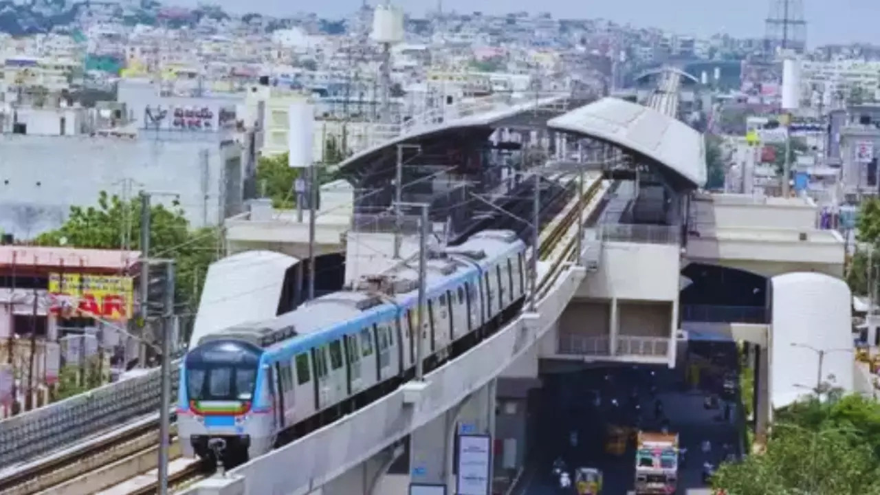 Hyderabad Metro.