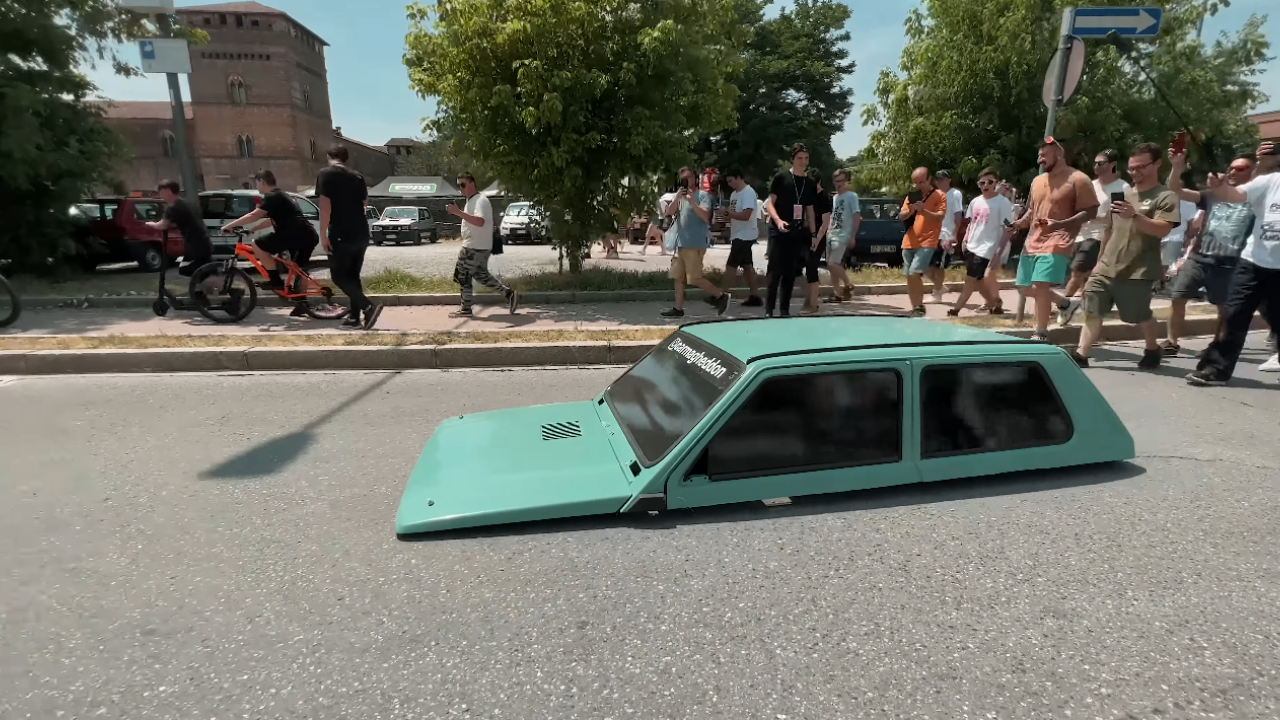 Unconventional Design Of The World’s Lowest Car Takes Social Media By Storm