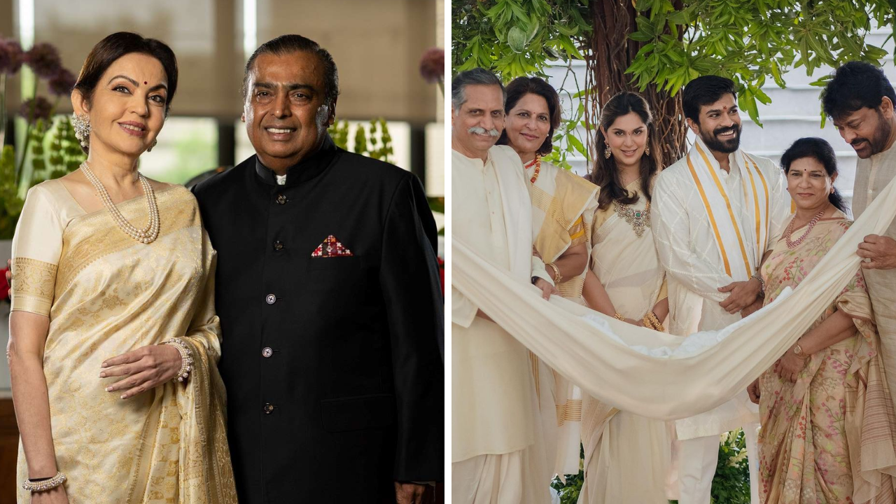 Mukesh Amabani, Nita Ambani gift Ram Charan and Upasana a gold cradle for their baby girl?