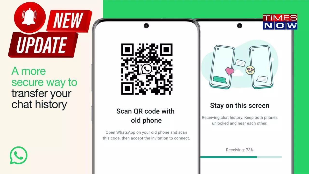 WhatsApp's New Update Brings Easy Chat Transfers Between Phones