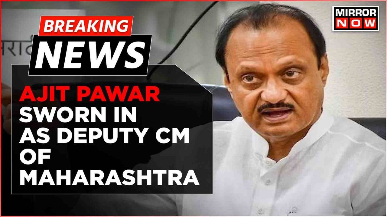 Breaking News Ajit Pawar Takes Oath As Deputy CM Of Maharashtra In Raj Bhawan Today English