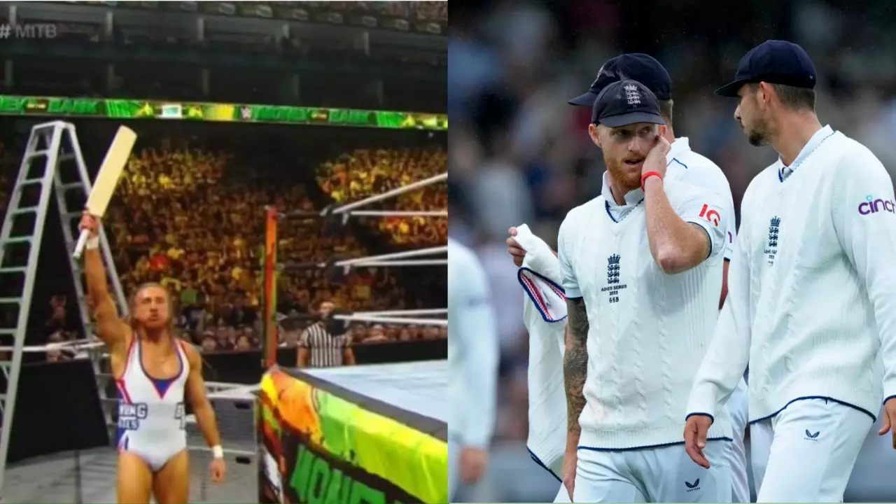 WWE Superstar Butch Uses Cricket Bat As Weapon During Money In The Bank, Commentator Wade Barrett Takes Dig At England's Ashes 2023 campaign