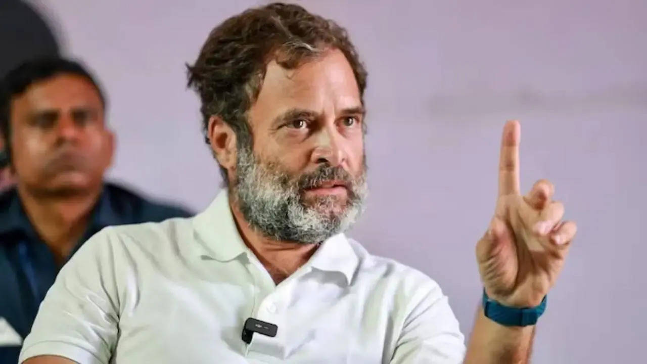 Rahul Gandhi Says 'KCR's Remote Control With Modi'