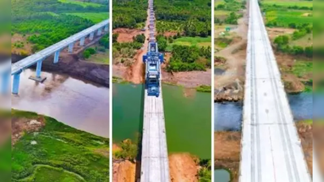 3 river bridges constructed in 1 month