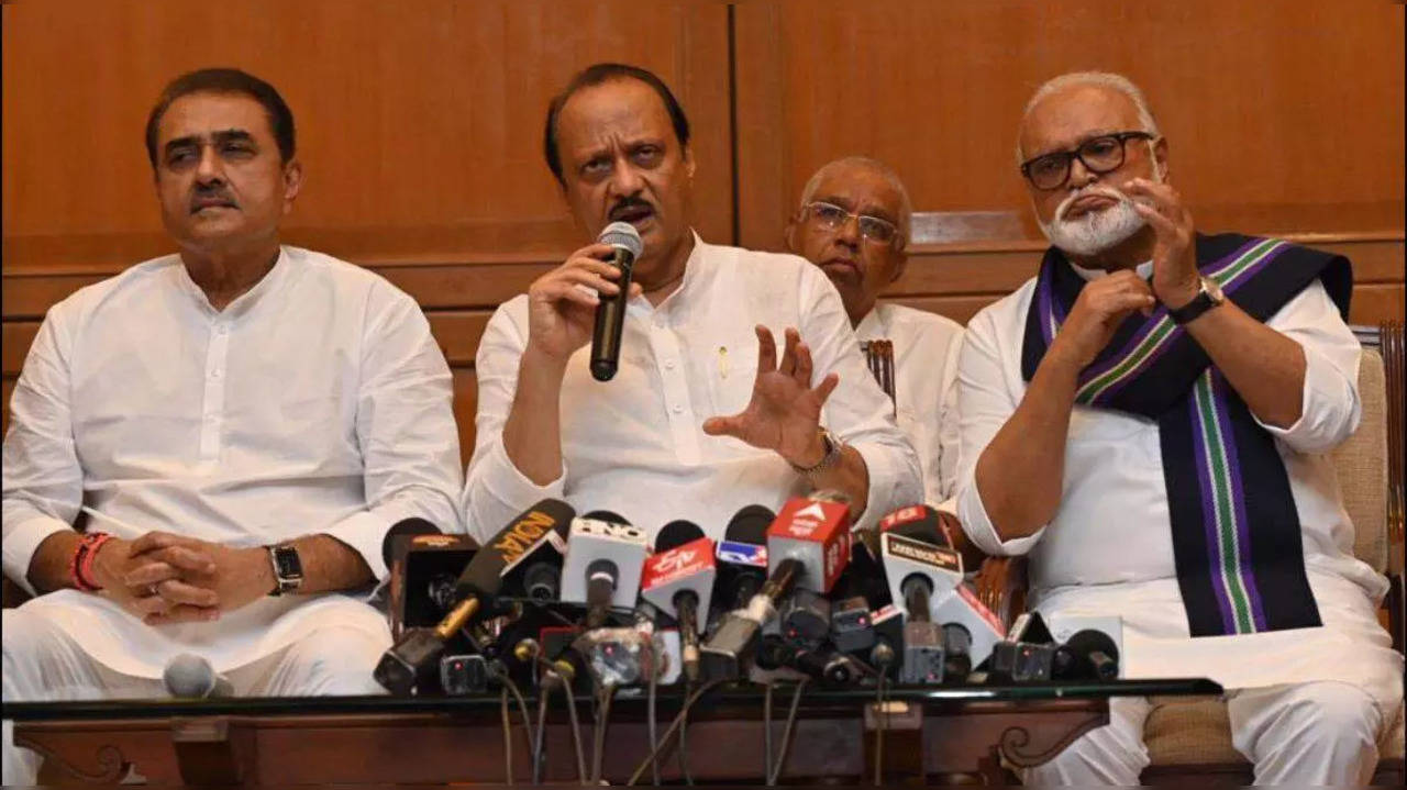 NCP Moves Disqualification Petitions Against Ajit Pawar, 8 MLAs