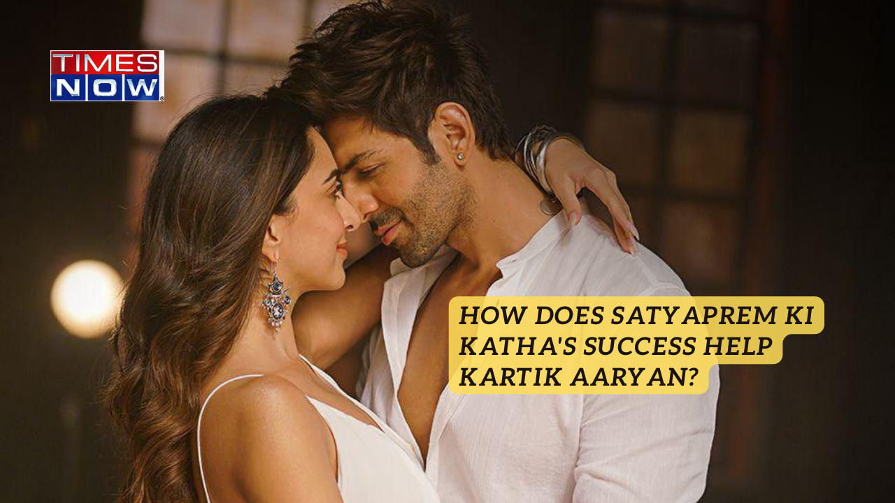 Kartik Aaryan and Kiara Advani in Satyaprem Ki Katha