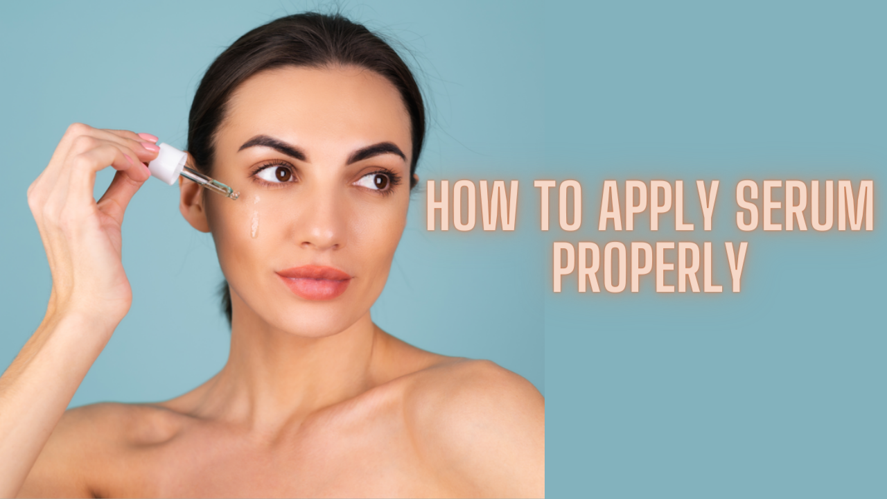 5 Steps To Applying A Serum Properly. Pic Credit: Freepik