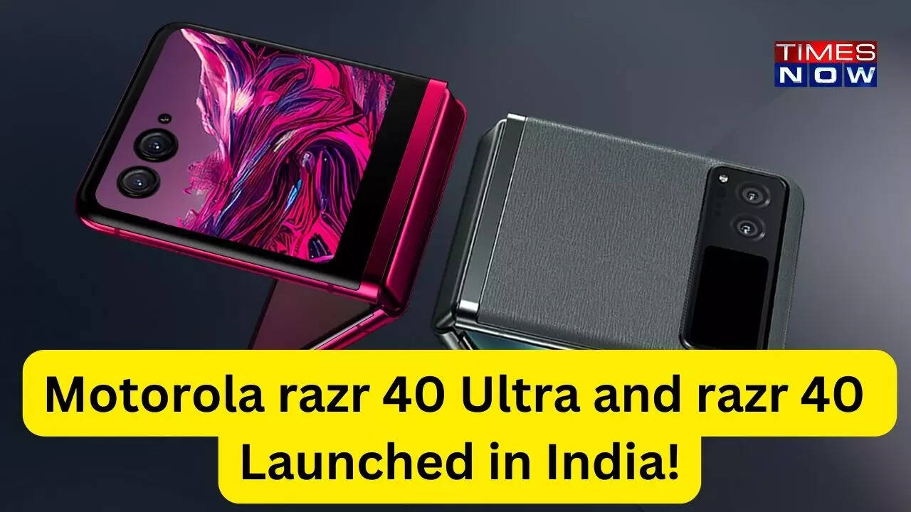 Motorola Launches Its Slimmest and Most Affordable razr 40 Ultra and razr 40 in India| Specs, Price, Launch Offers - Vimarsana News