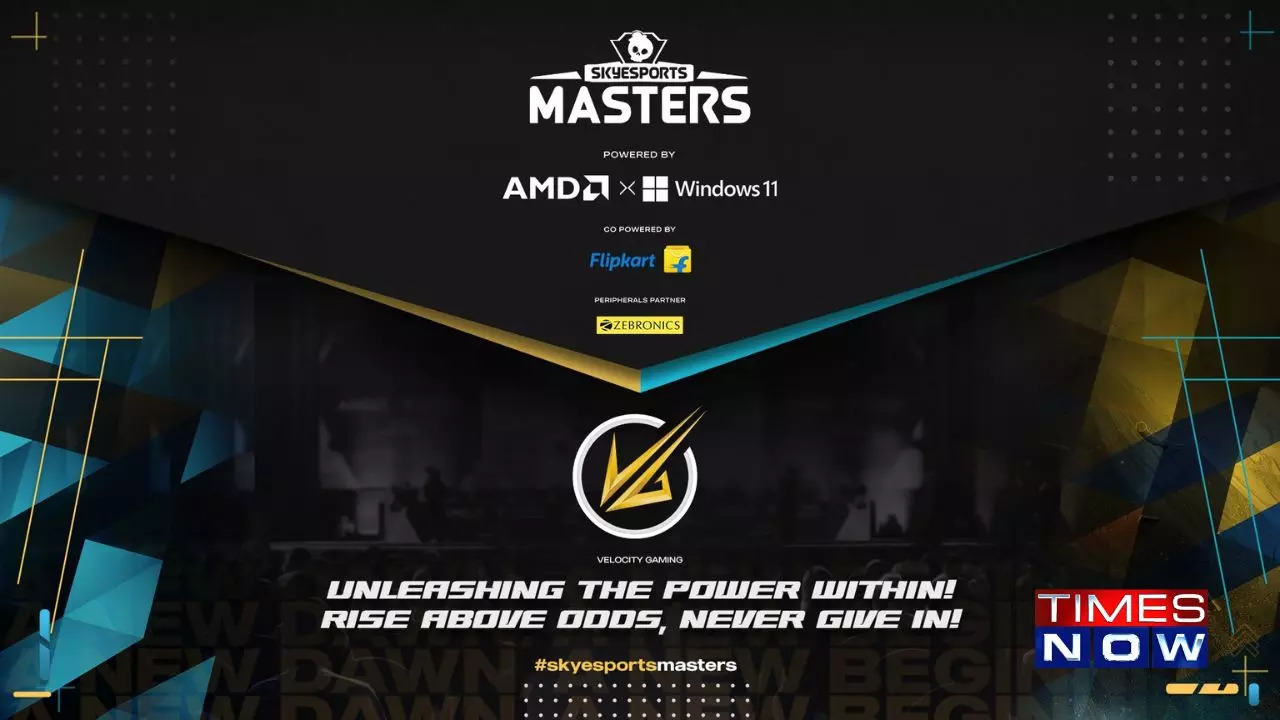 Velocity Gaming Steps Up as Final Contender in Skyesports Masters Tournament